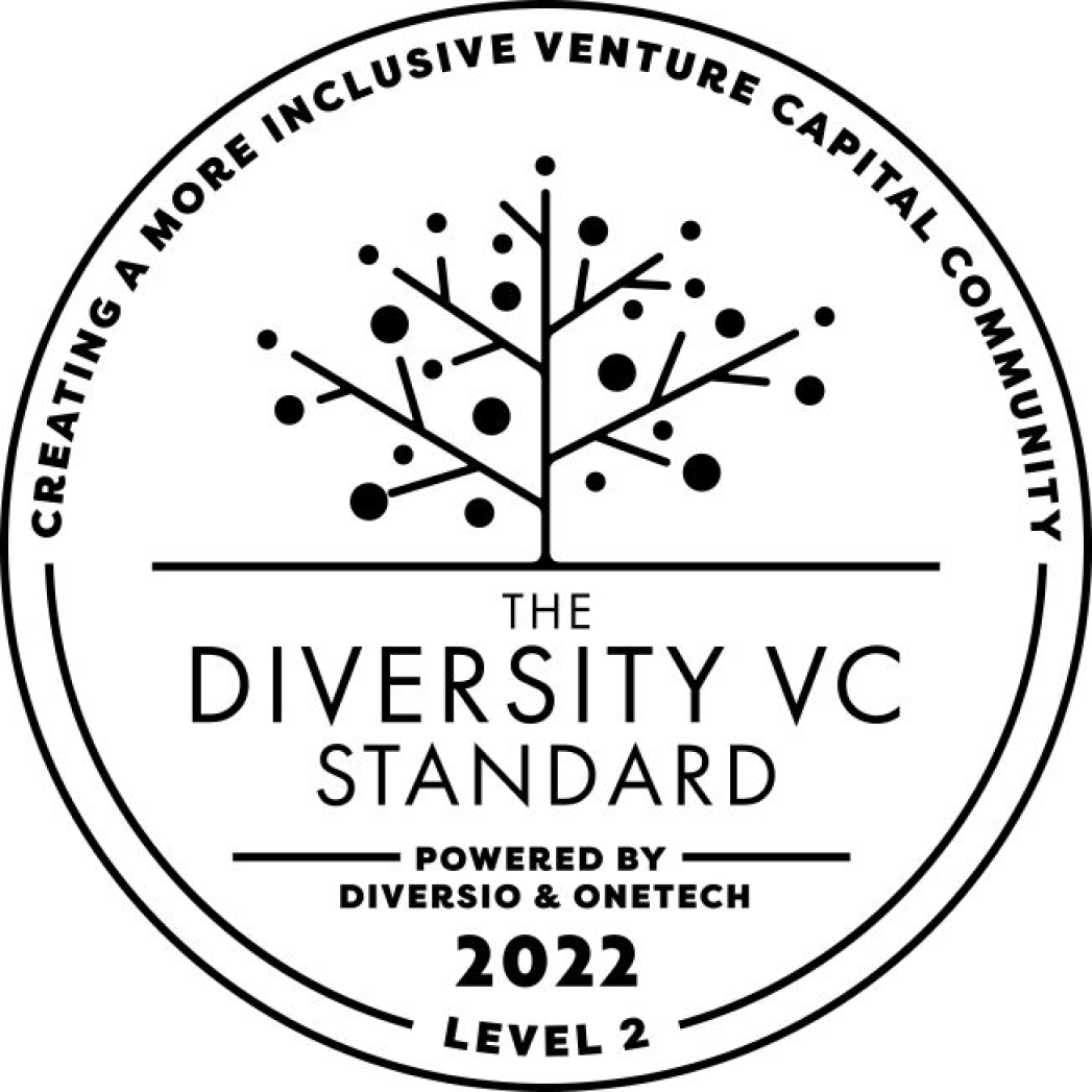 Diversity VC Standard Level 2 Logo - A mark of excellence showcasing a firm's commitment to fostering diversity and inclusion in the venture capital sector